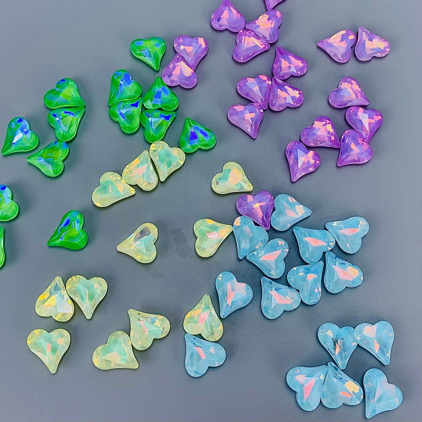 【 A2 】DIY Nail Crystal Charms/ Rose Luck Bags-Opne in live