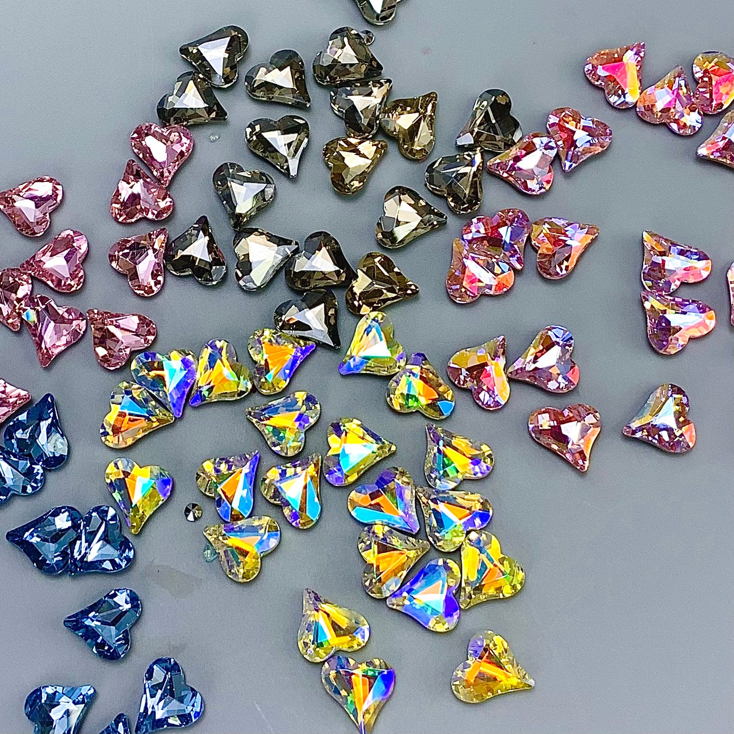 【 A2 】DIY Nail Crystal Charms/ Rose Luck Bags-Opne in live