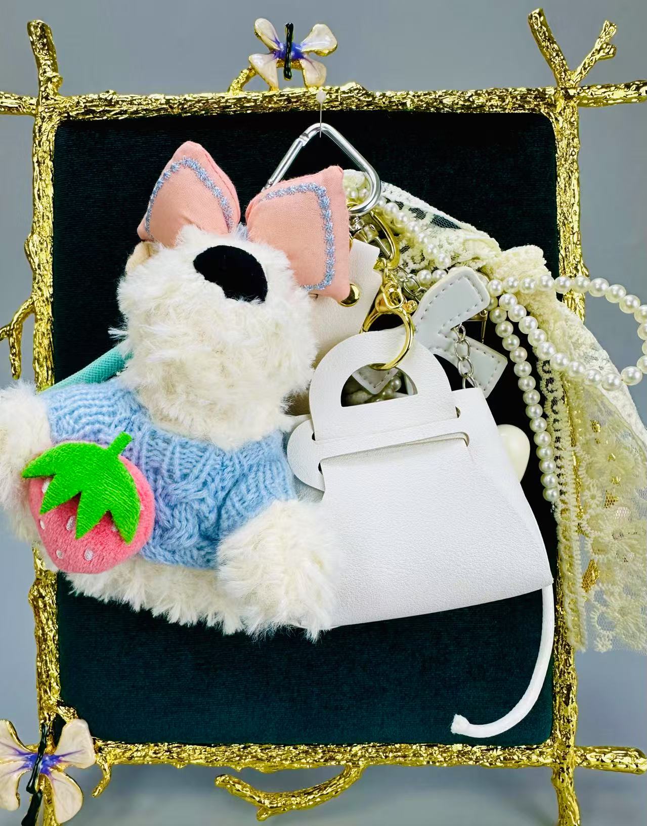 【 A8 】Handmade cute plush doll bag chain Blind Bag Gameplay -Open in Live